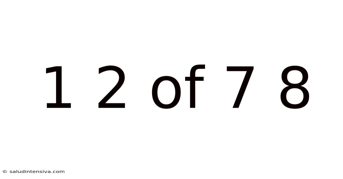 1 2 Of 7 8